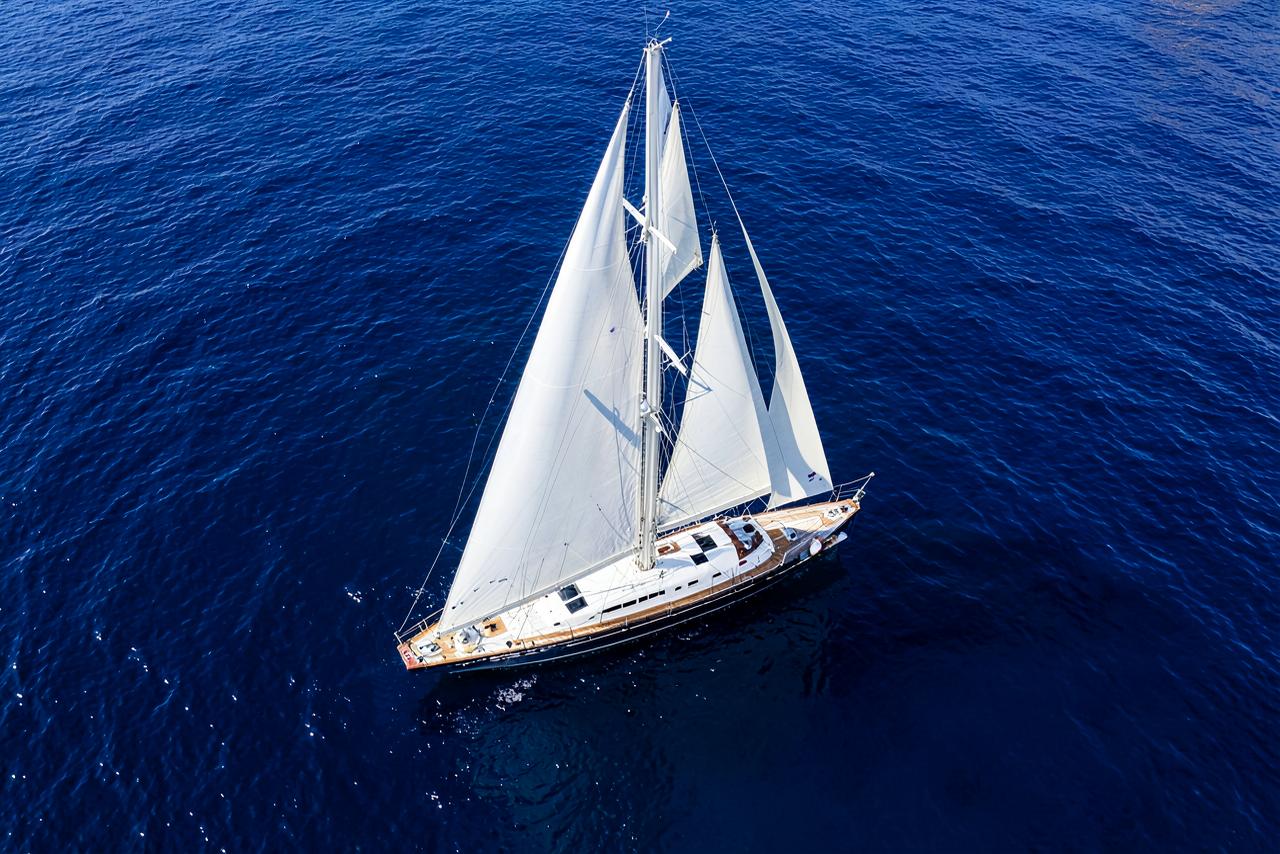 Kerkyra Wind — from the air