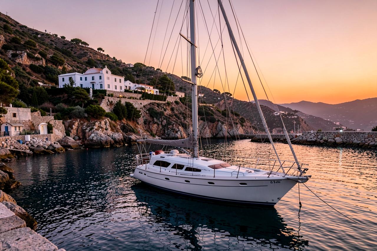 Kerkyra Wind — sunset